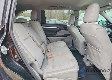 2015 Toyota Highlander Le Plus from USA, damaged, VIN 5TDBKRFHXFS171655